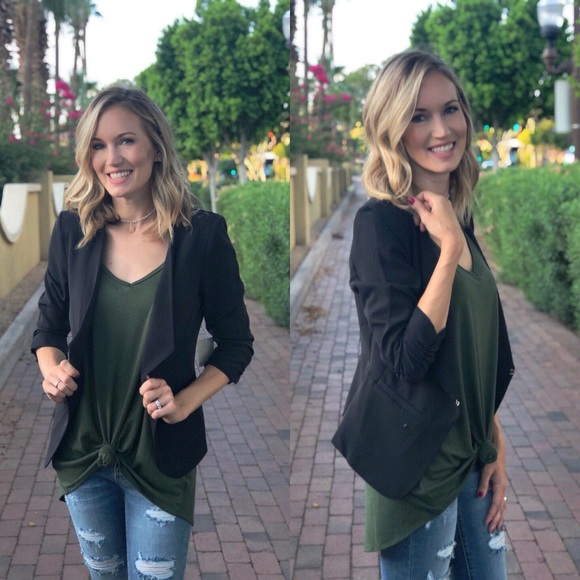 Active USA Jackets & Blazers - Black Blazer